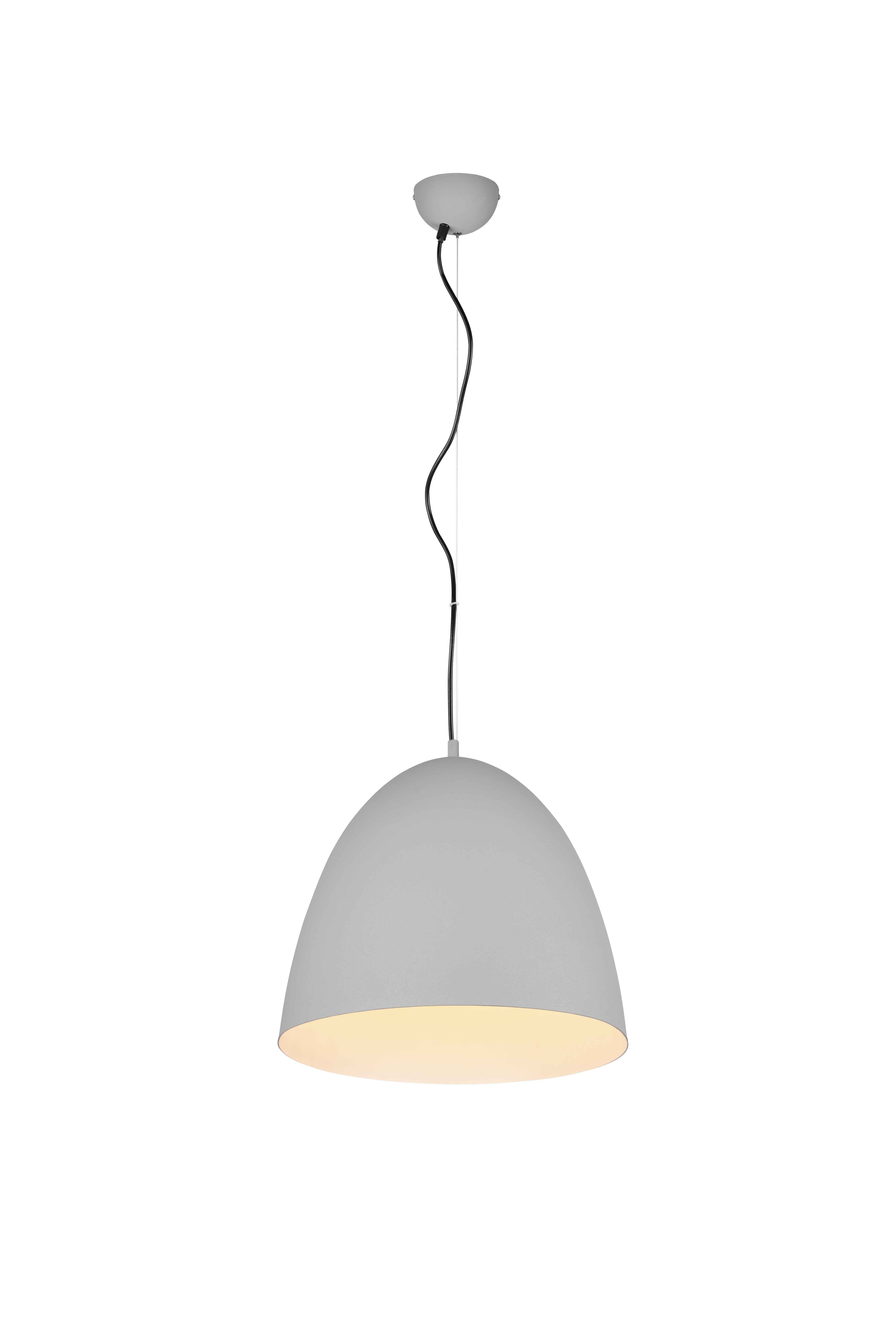 Lampa wisząca TILDA szara 1 x E27 x 40W wym: 150 x 40 x 40 cm RL