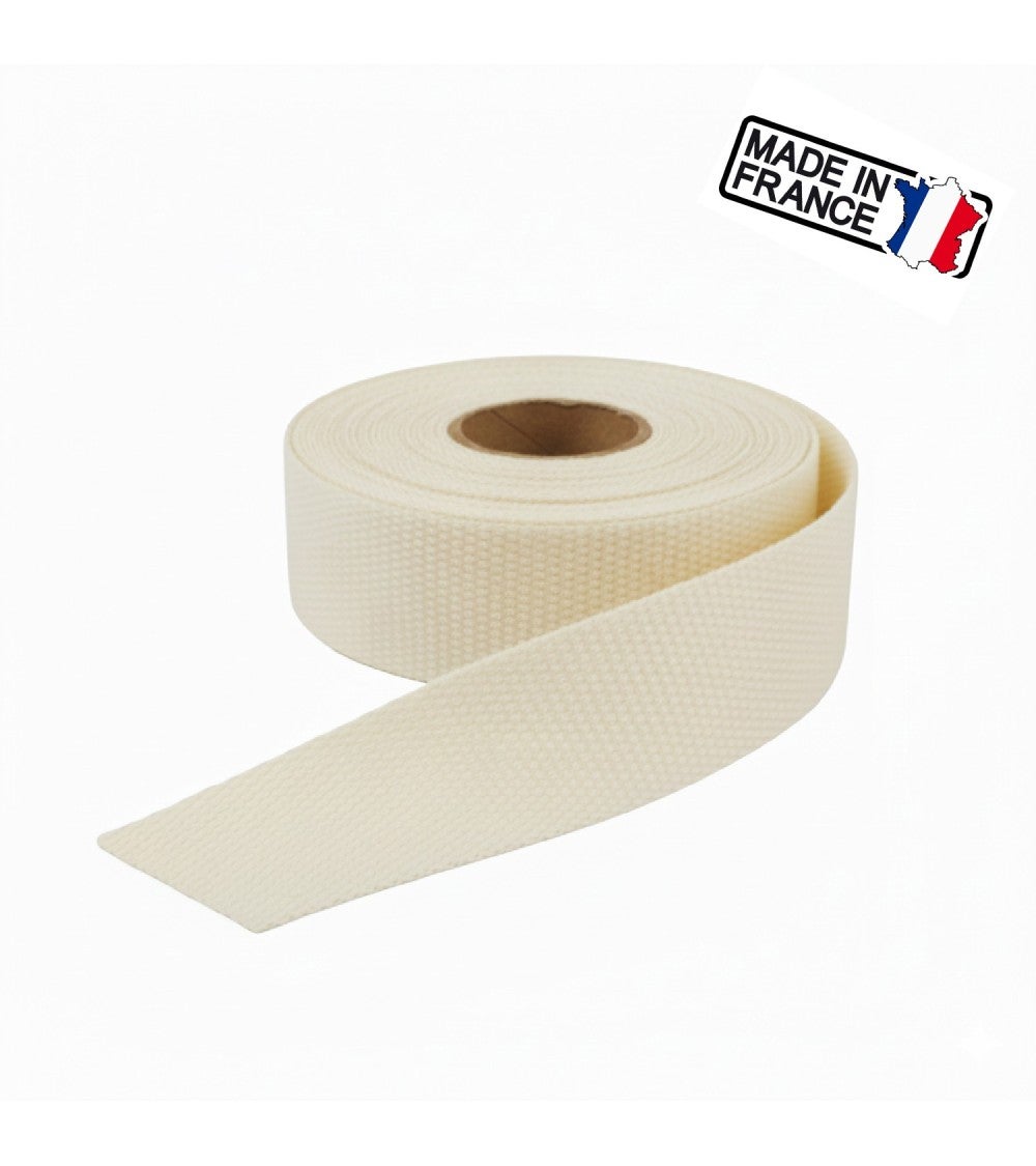 AERZETIX Bande Élastique Plate Tissée 3m X 20mm - Beige