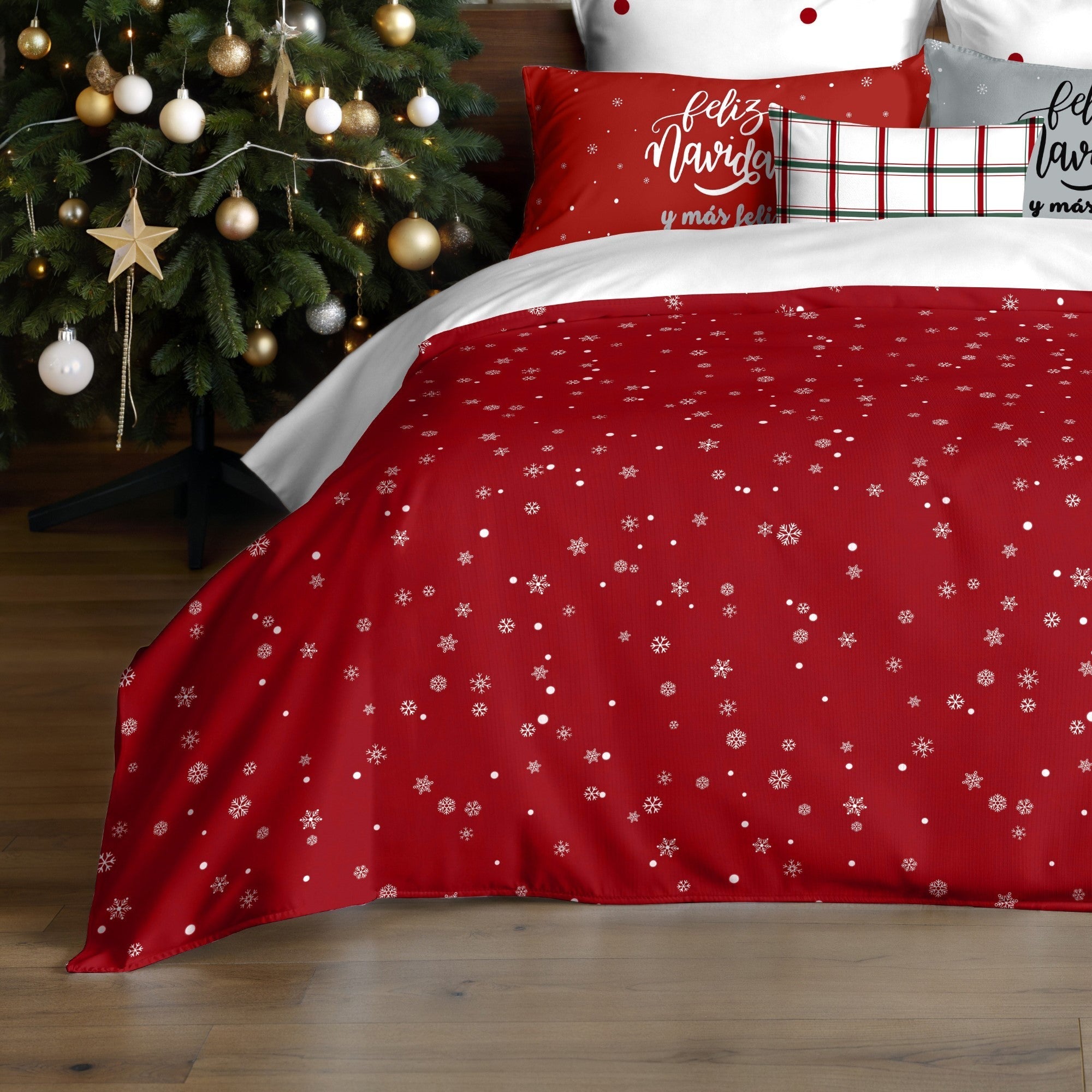 Housse de couette avec boutons-pression Laponia 9 140x200 cm - 5