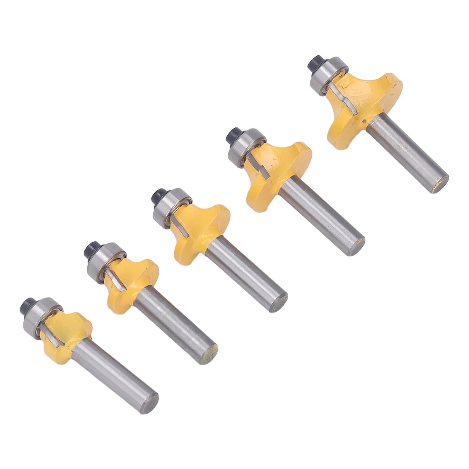 Defonceuse A Bois Lot De 4 Fraises à Copier 8 Mm AKYLIN - Avec Roulements à Billes Pour Routeur Fraise Defonceuse 6mm