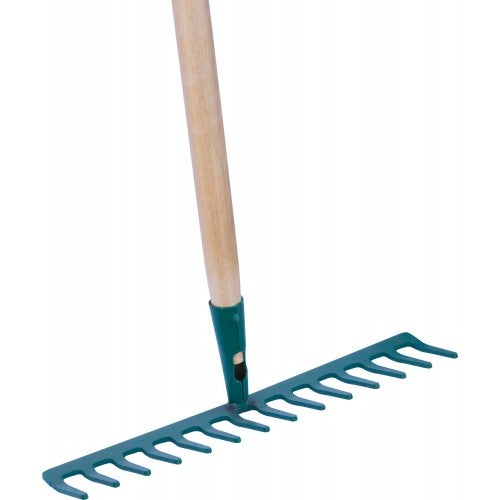 Râteau D'apprentissage Enfant – Dents Droites En Acier, Manche 75 Cm – Parfait Pour Initier Les Petits Au Jardinage - 2