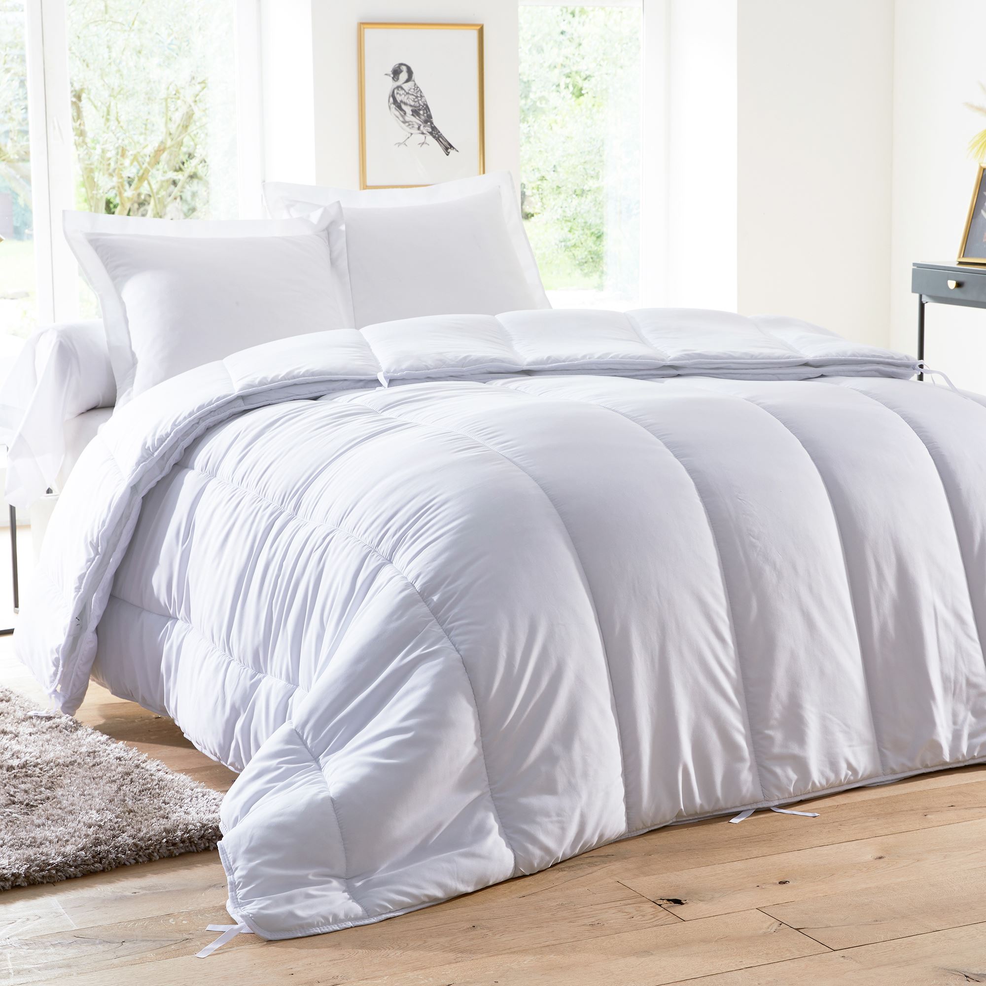 Couette 4 saisons HYGIAFILL 260x240 blanc en polyester - 2