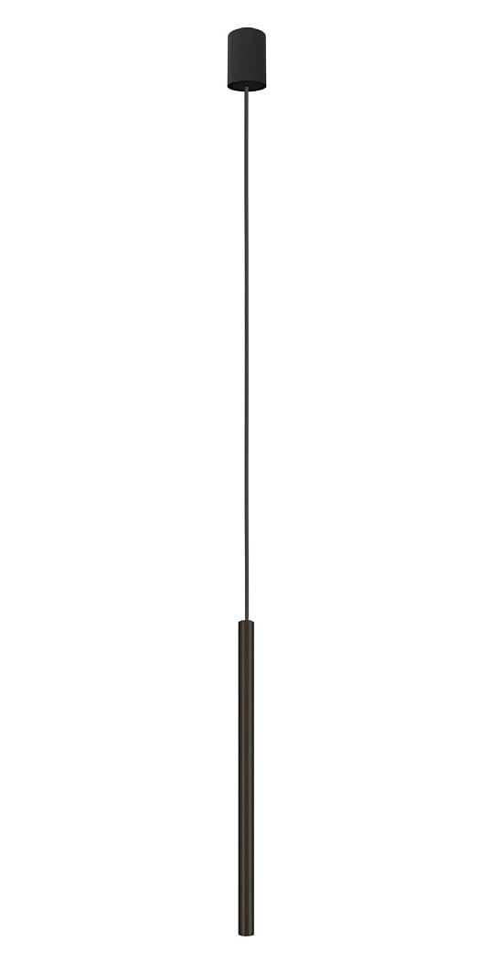 Lampa wisząca Laser czarna 1xG9x10W punktowa tuba wym: 130 x 2 x 2 cm metal Nowodvorski Lighting