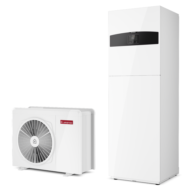 Pompe à chaleur Air / Eau monobloc monophasé 2 zones NIMBUS COMPACT 120 M 2Z NET - ARISTON - 3301863
