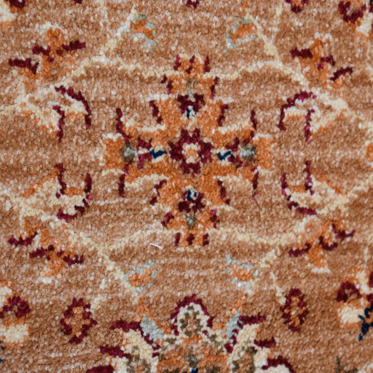 Tapis orient 120x180 rectangle beige tissé motifs orientaux CHOBAY AC - 3