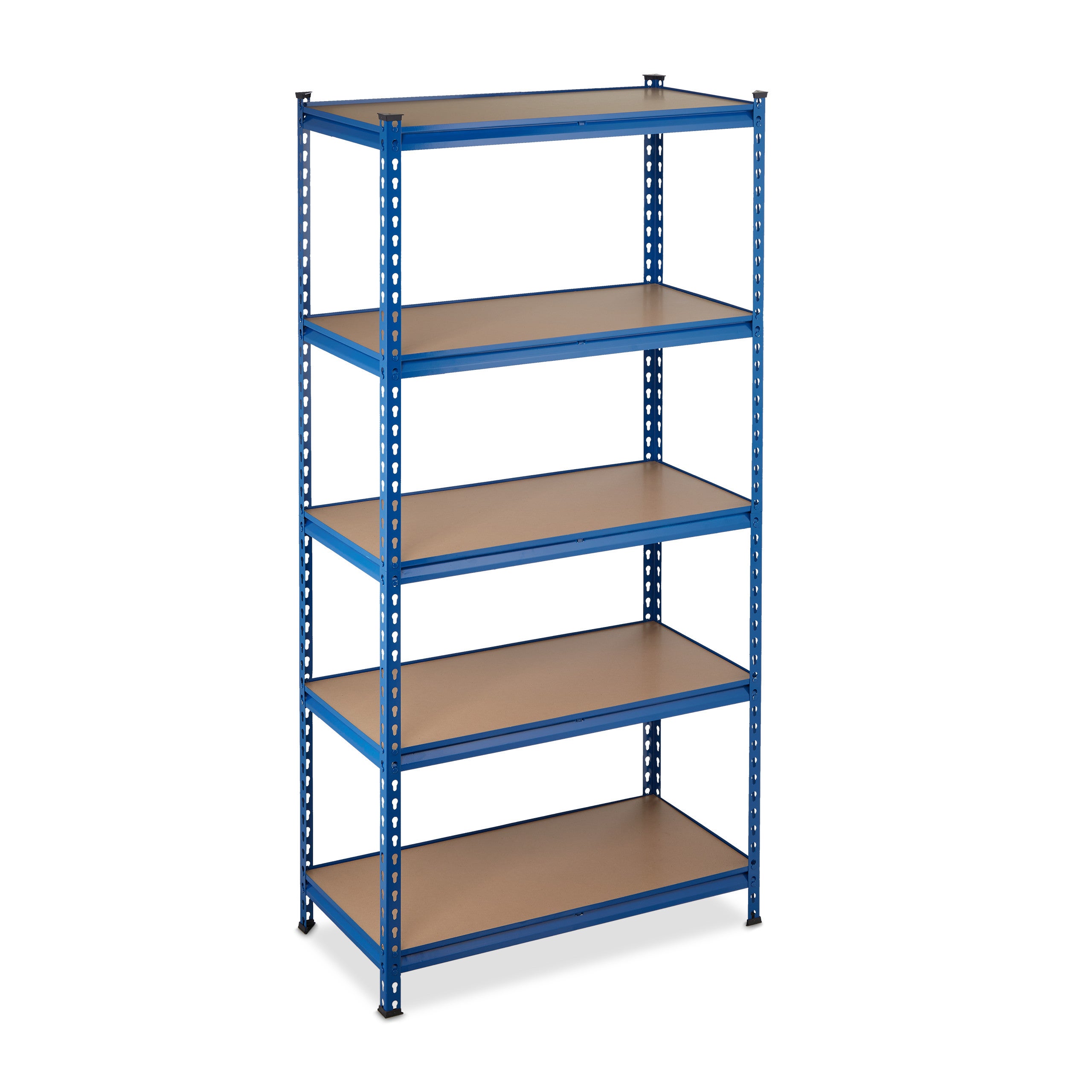 Relaxdays Étagère charge lourde, 180x90x45 cm, 1325 kg de charge, 5