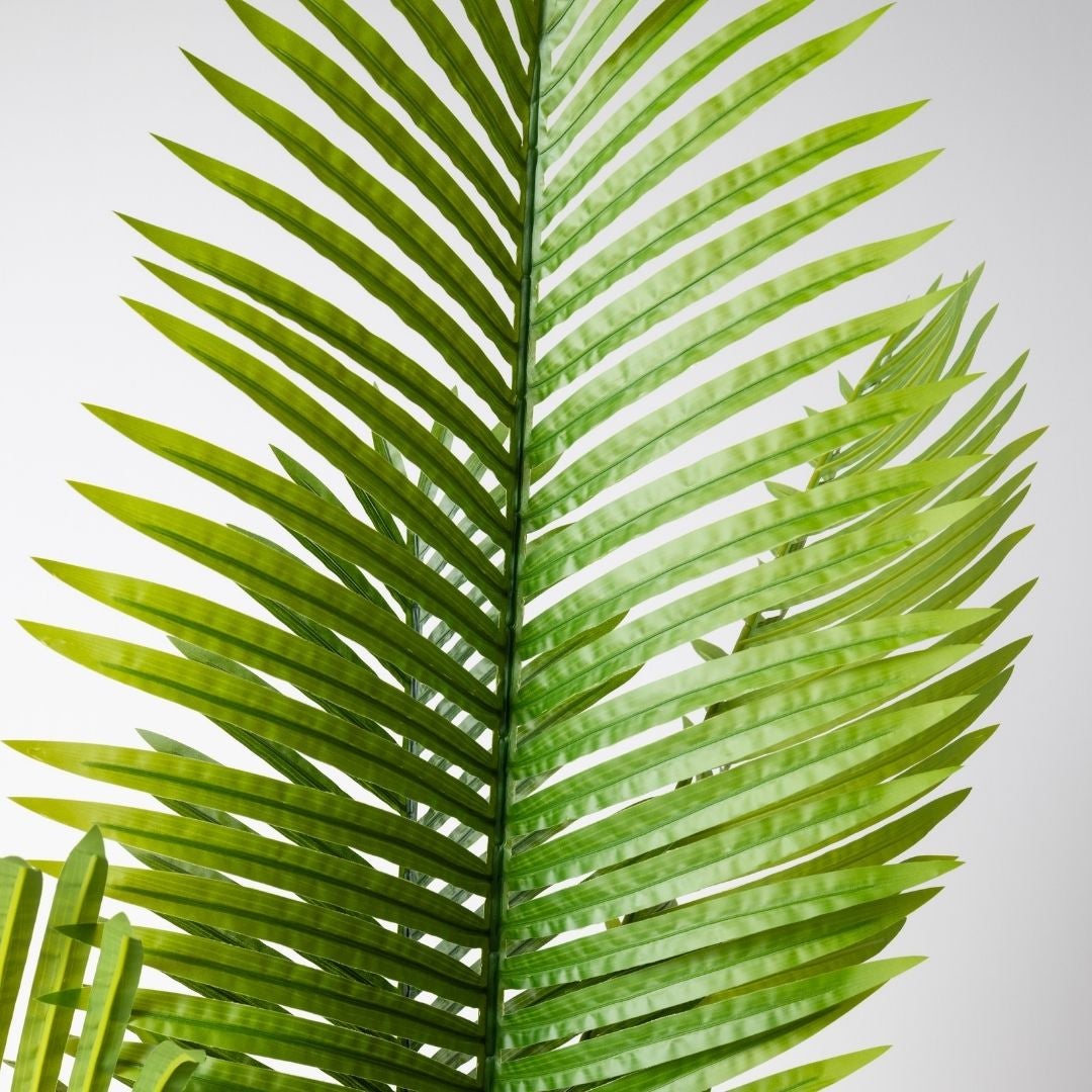 Planta Artificial Palmera Areca 180cm. Gran Realismo Sin Mantenimiento con Maceta para Decoración Interior Salón Hogar y Oficina - 4