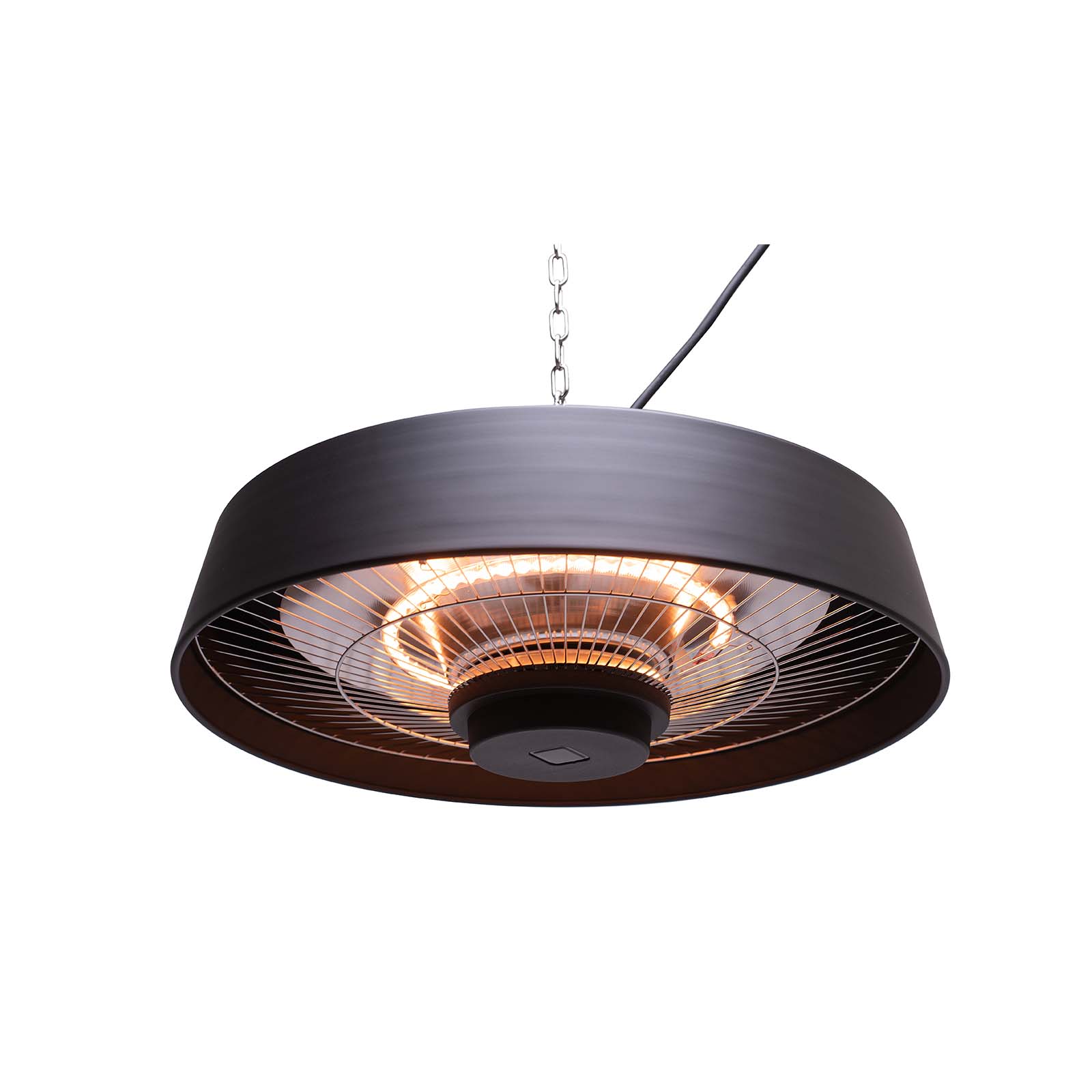 Calefactor Infrarrojo Halógeno De Techo 1500W, IP44 - Para Interior Y Exterior, Calienta Hasta 3m², Incluye Mando A Distancia