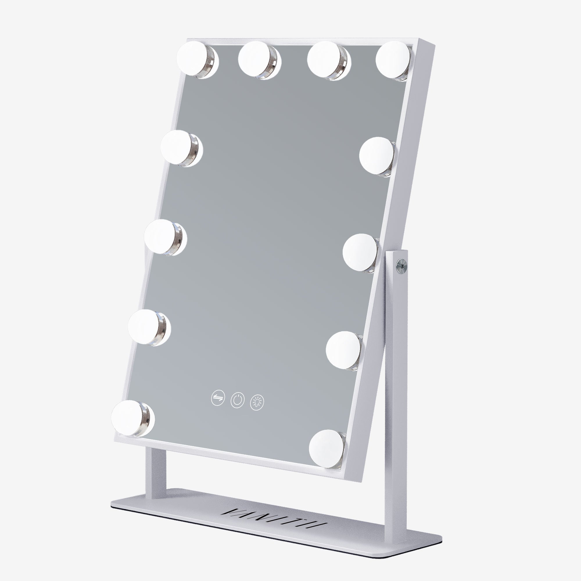 Specchio da trucco Hollywood illuminazione LED - 30 x 41 cm - 2