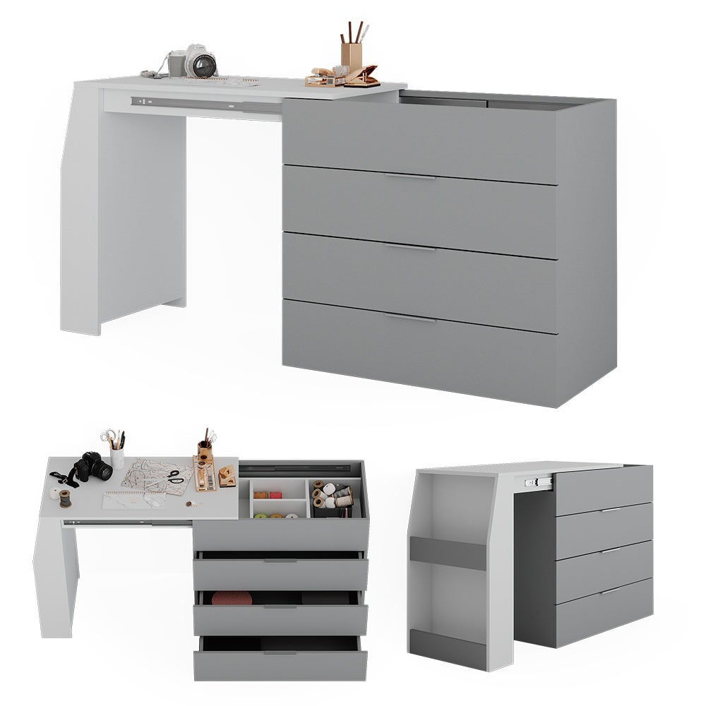 Table De Bureau De Travail. | Vecteur Premium