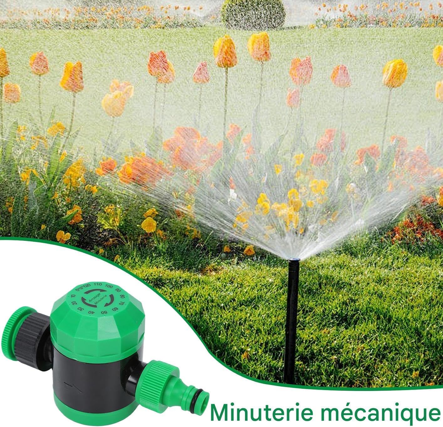 Irrigazione Del Giardino Timer Di Energia Solare D... – Grandado - Foto 7