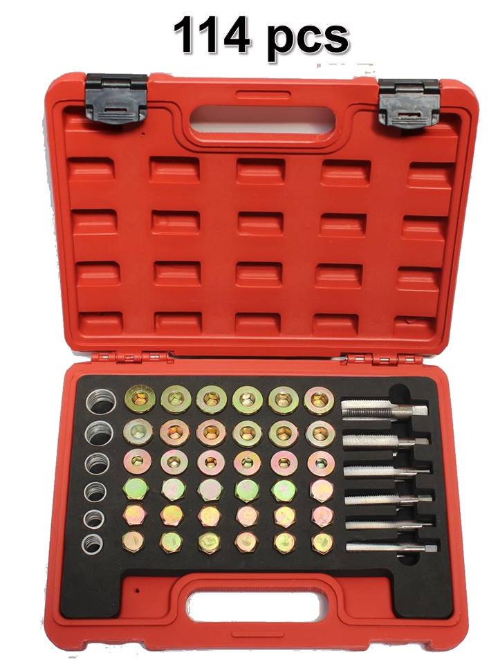 Kit De Réparation De Filetage M2.5x0.45 - 30 Pièces, Inserts Acier Inoxydable + Outils, Pour Aluminium, Machines - 11