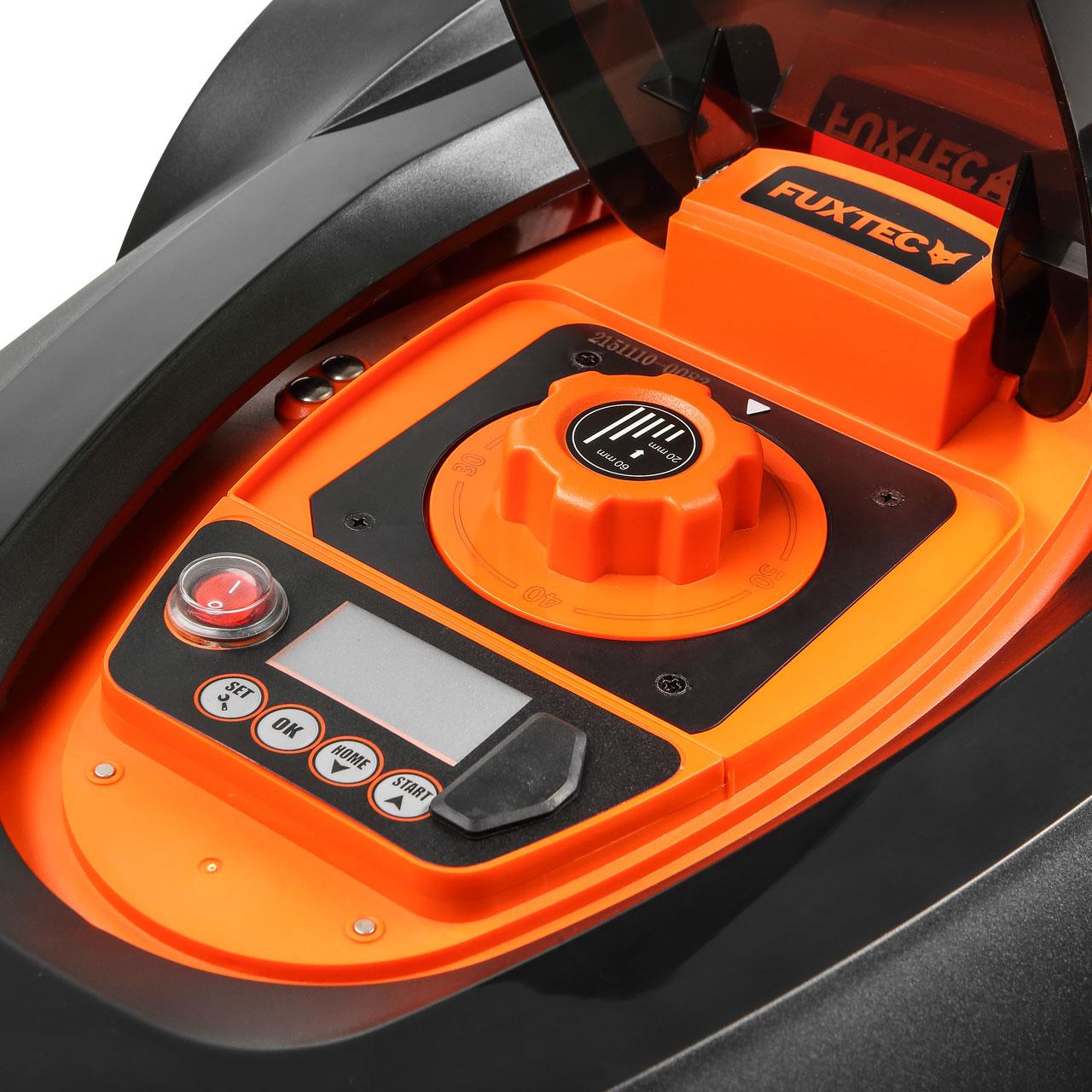Robot tondeuse - FUXTEC FX-RB218 jusqu'à 600m² - capteur de pluie et de choc - 7