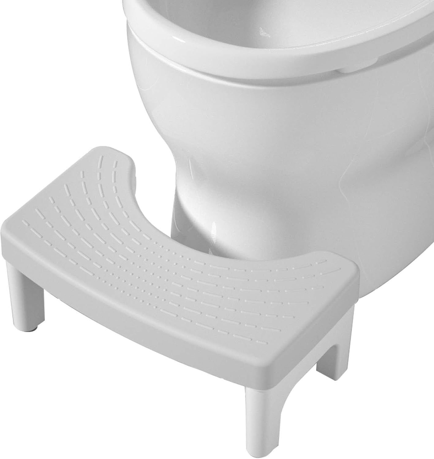 Tabouret De Toilette Antidérapant Pour Adulte Et Enfant - Marchepied WC Repose-Pieds Salle De Bain