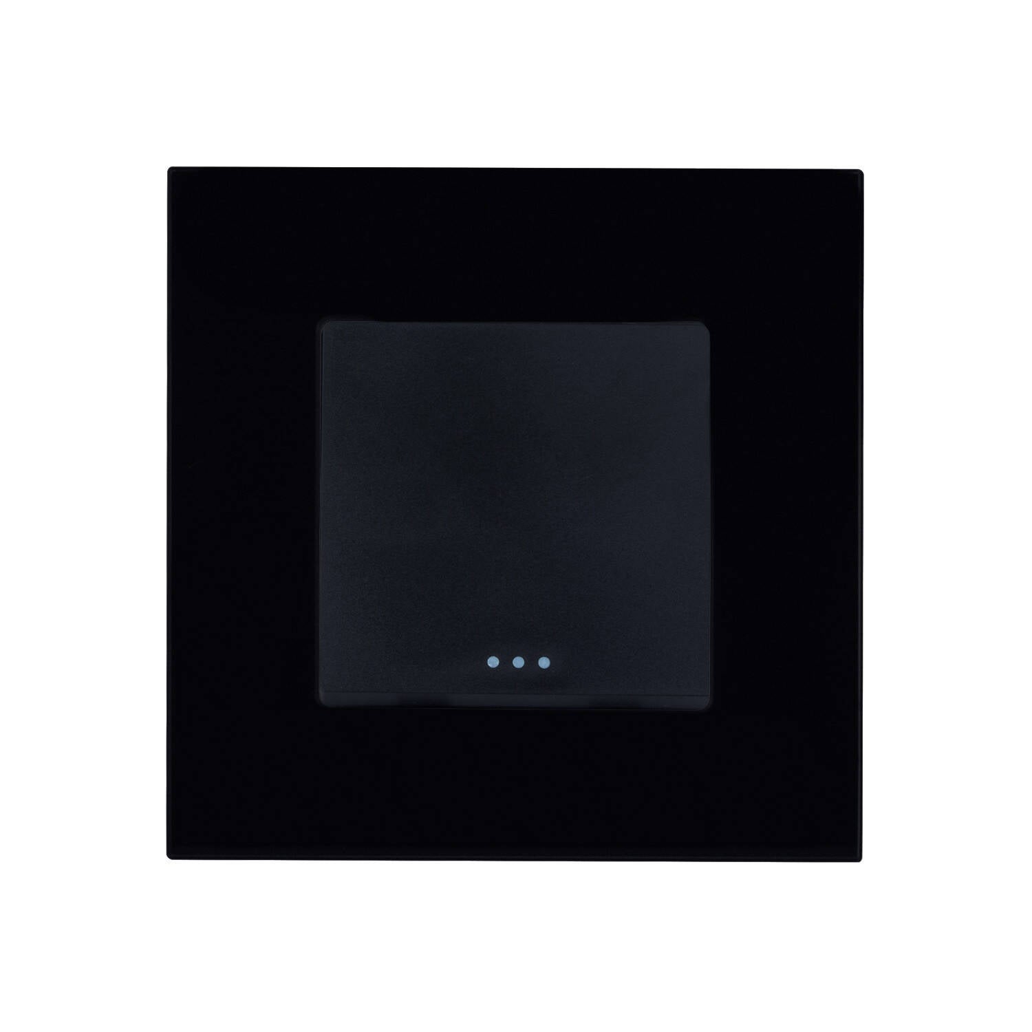 Ledkia Va-et-Vient Tactile Simple Plaque Crystal Modern - Blanc