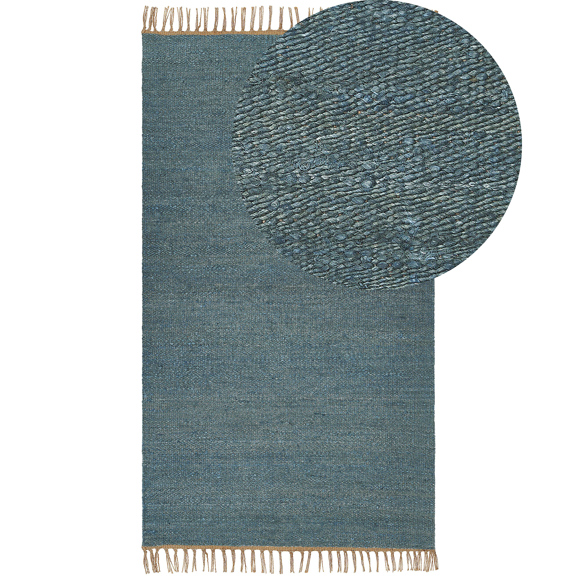 Tapis en laine vierge noué à la main Couleur crème Theko | La Redoute