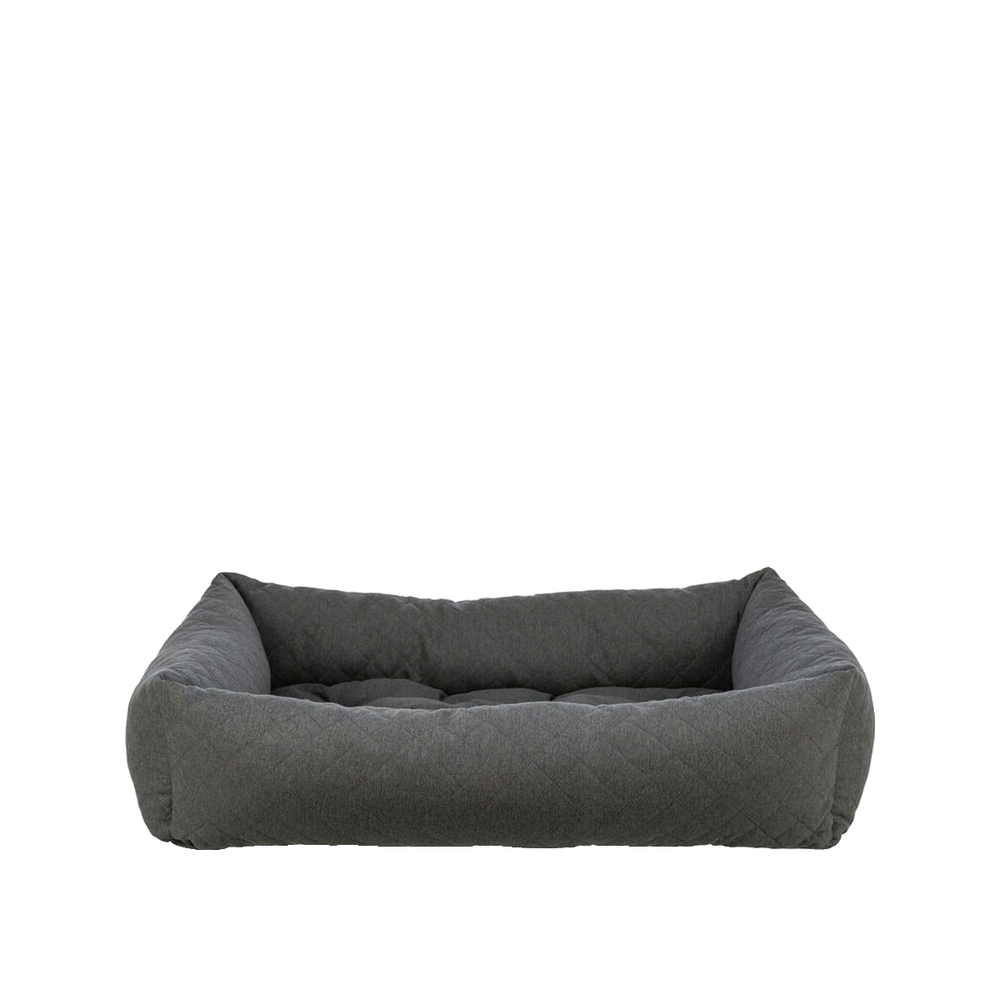 Trixie Cama Para Perros Caliente 80X60 Cm Poliéster Gris/Oscuro , Leroy Merlin
