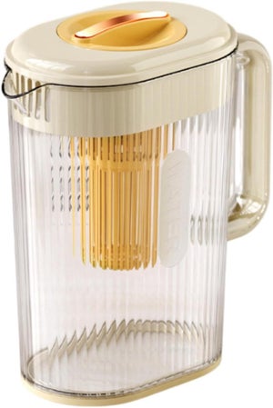 1 Pièce Pichet à Eau Avec Couvercle En Acier Inoxydable, Pichet à Boisson Robust