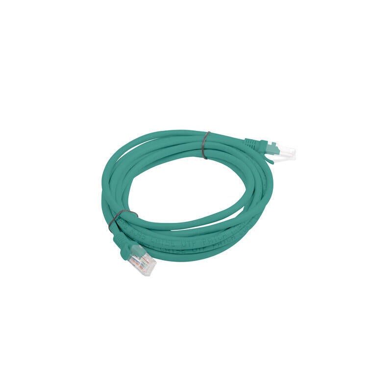 Cable De Red Lanberg PCU6 10CC 0200 O Cat6 2m U/UTP RJ 45 Naranja