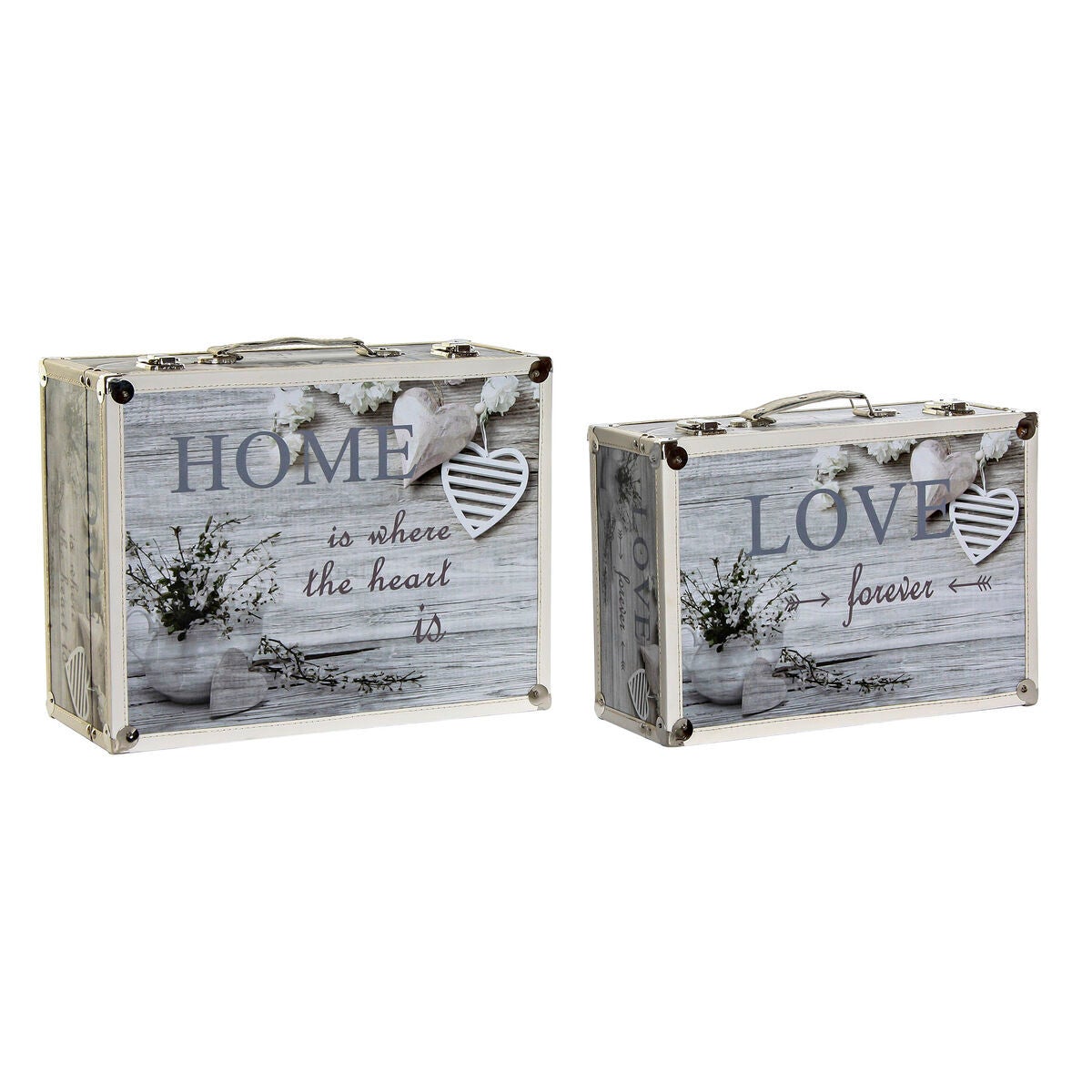 Boîtes à Livres Décoratives Avec Fermeture Magnétique - Lot De 3, Carton Gris, 26,7x17x4,2 Cm (rangement Secret, Déco Bureau)