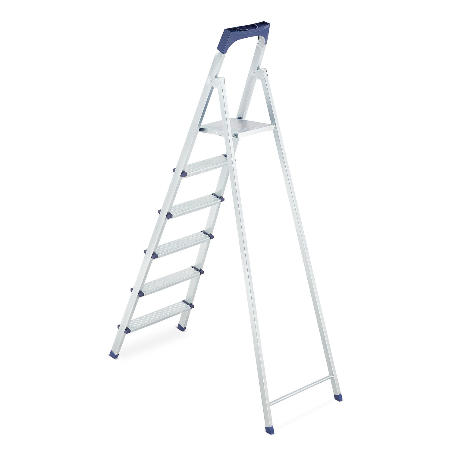 Drabina stalowa metalowa domowa schodki HIGHER 6 stopni 125kg - 2