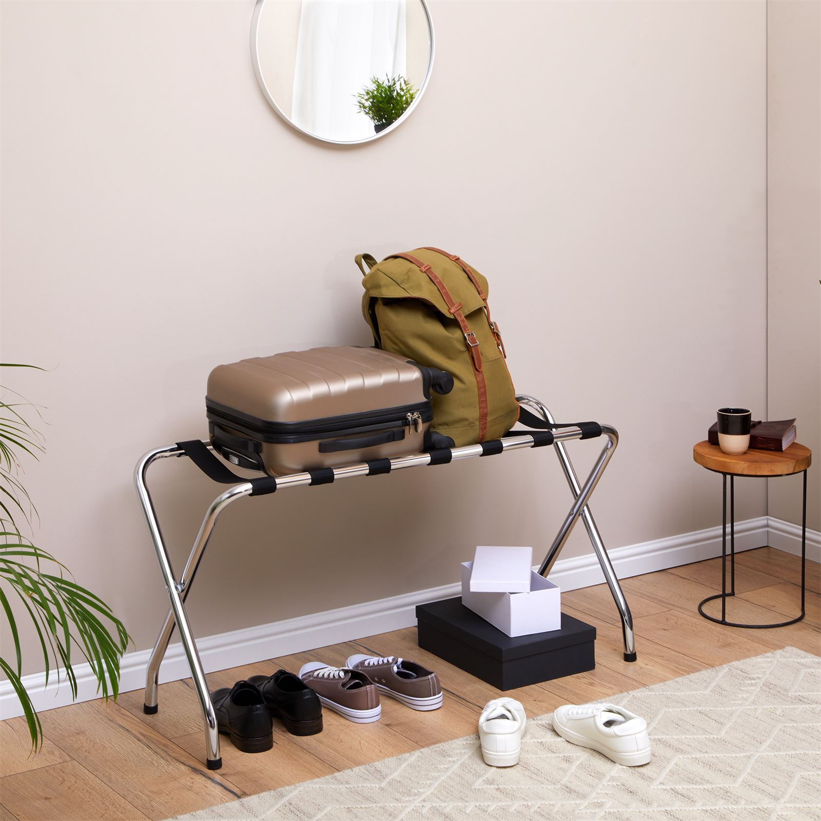 Conforama Porte Bagage Pliable Porte-Bagages Pliable Métal Support