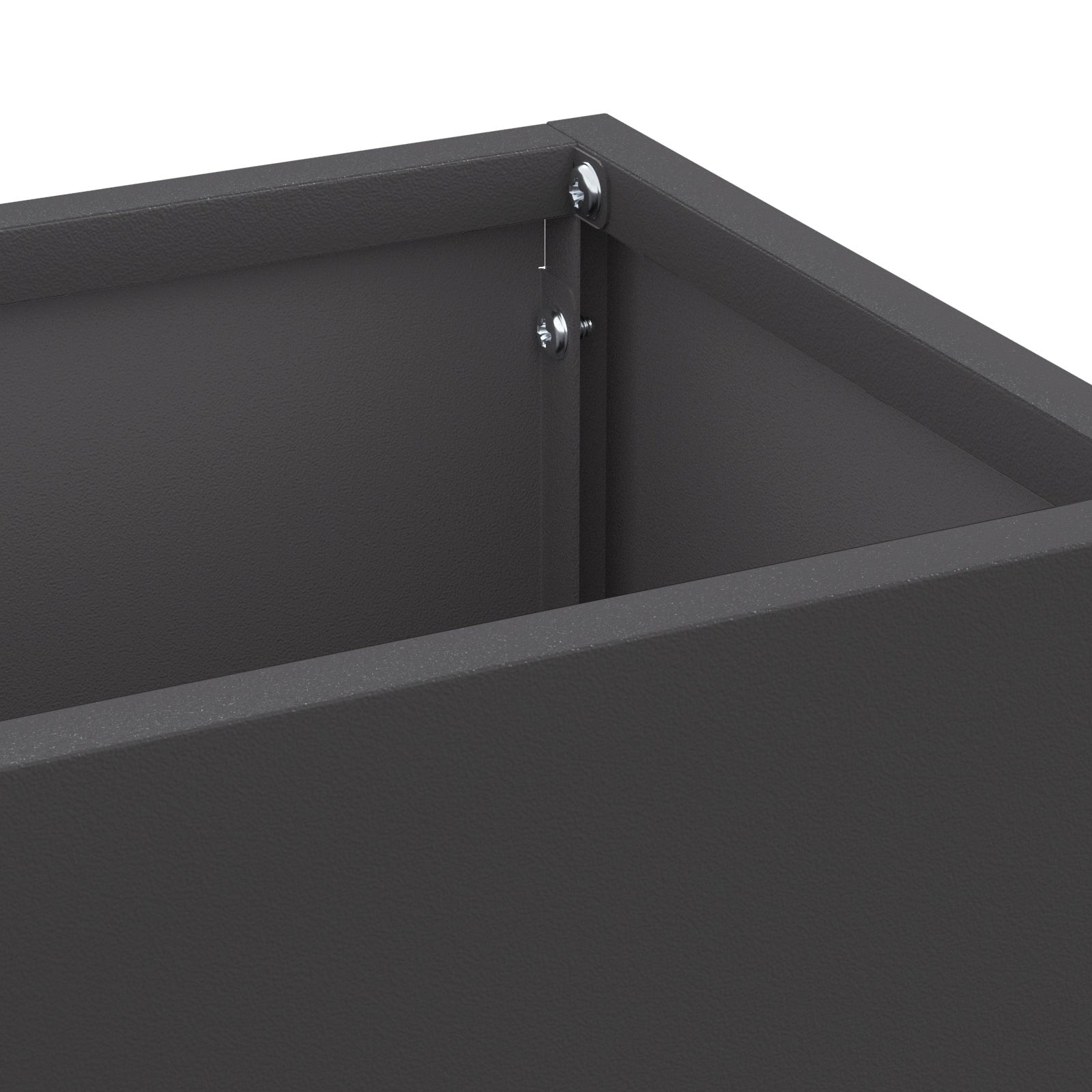 Porte-parapluie avec stockage Noir 15,5 x 15,5 x 49 cm Métal vidaXL - 4