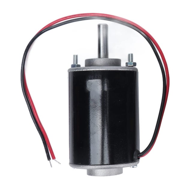 Motori elettrici ad alta velocità Motore CC a magnete permanente CW CCW Lunghezza albero 26 mm per tosaerba (24 V 7000 giri)
