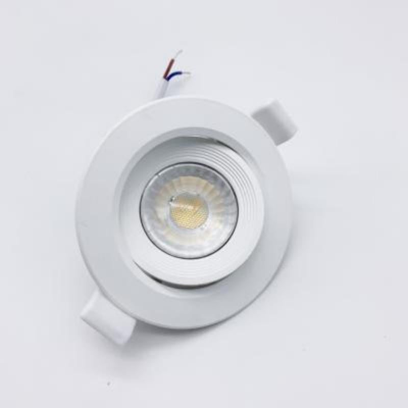 Spot LED Encastrable 5W 30° Orientable - Blanc Neutre 4000K - 5500K - SILUMEN - 3