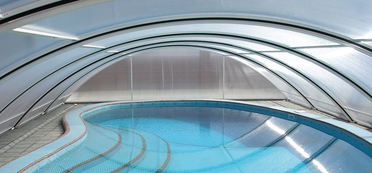 5 PLAQUES POLYCARBONATE ALVEOLAIRE EP.16MM - TRANSPARENT - 3,00M X 0,98M - 2