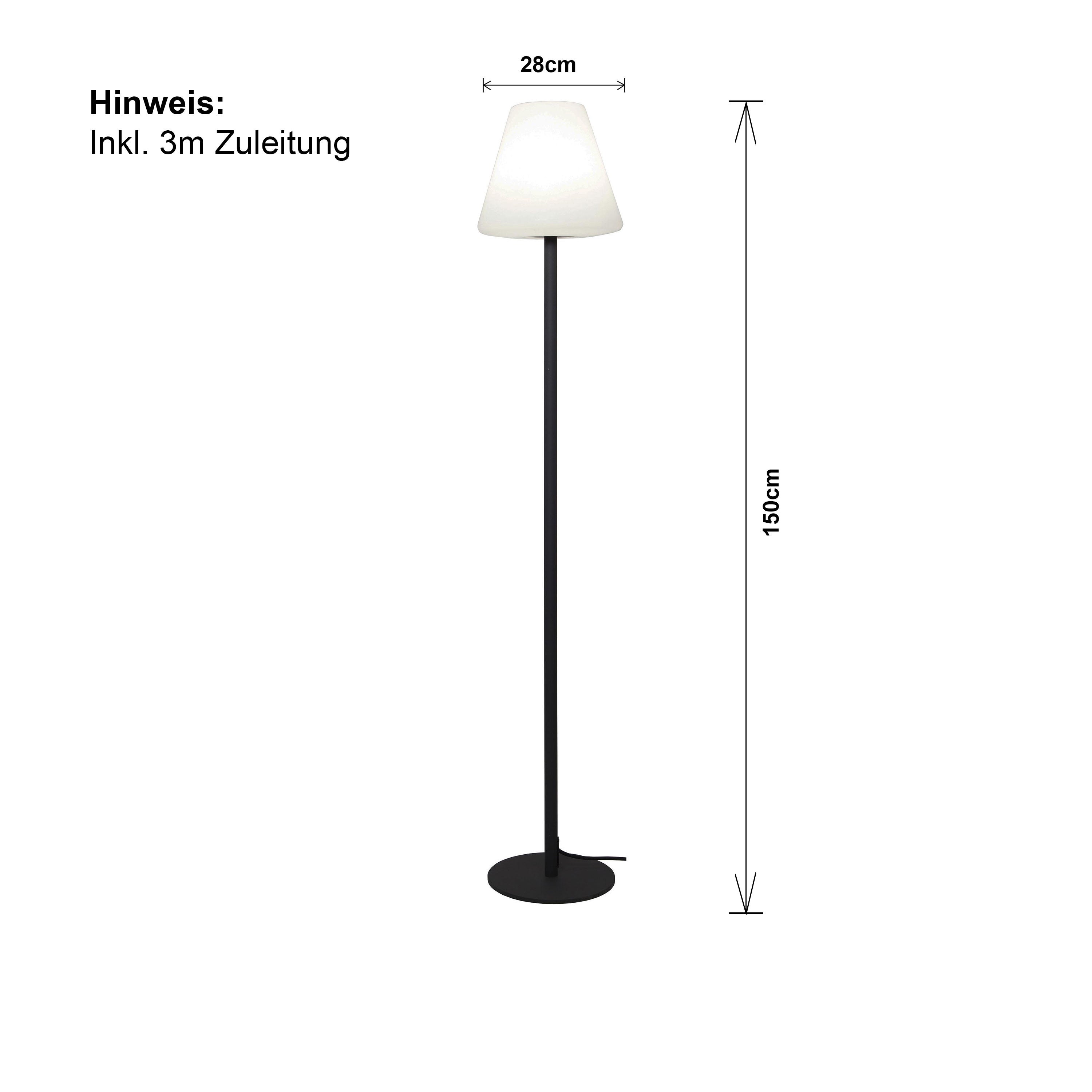 Zewnętrzna lampa podłogowa Star Trading Crete, 150 cm - 5
