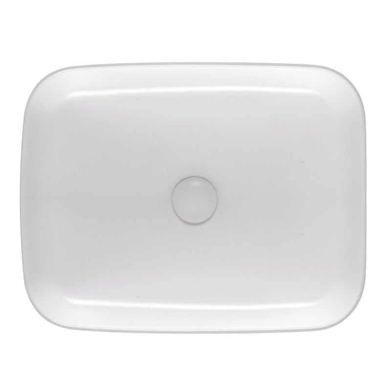 Vasque à poser Infinitio 50 x 39 x 13 cm, sans trop-plein, blanc mat (SATINF5039M) - 4