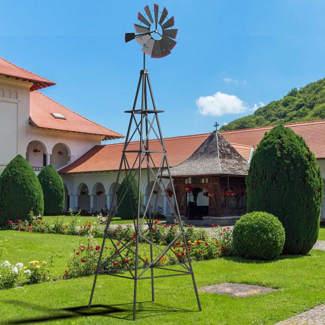 6 pale di ricambio per mulino a vento: modello di foglia di mulino a 6 pale di ricambio per mulino a vento: modello di foglia di mulino a