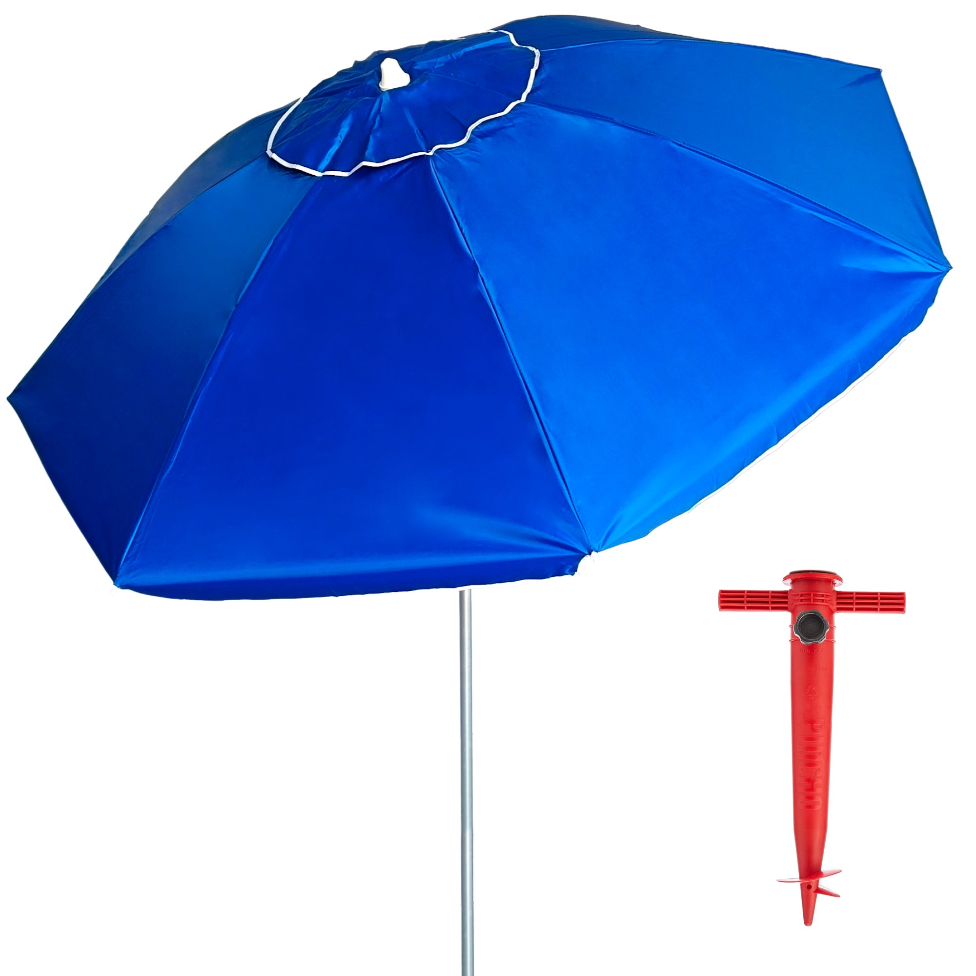 Ombrellone Da Spiaggia Verde Antivento Alluminio Protezione Solare UV50+ Punta Elica Inclinabile Regolabile Altezza Made Commerciovirtuoso It Cut 1 1200x1195
