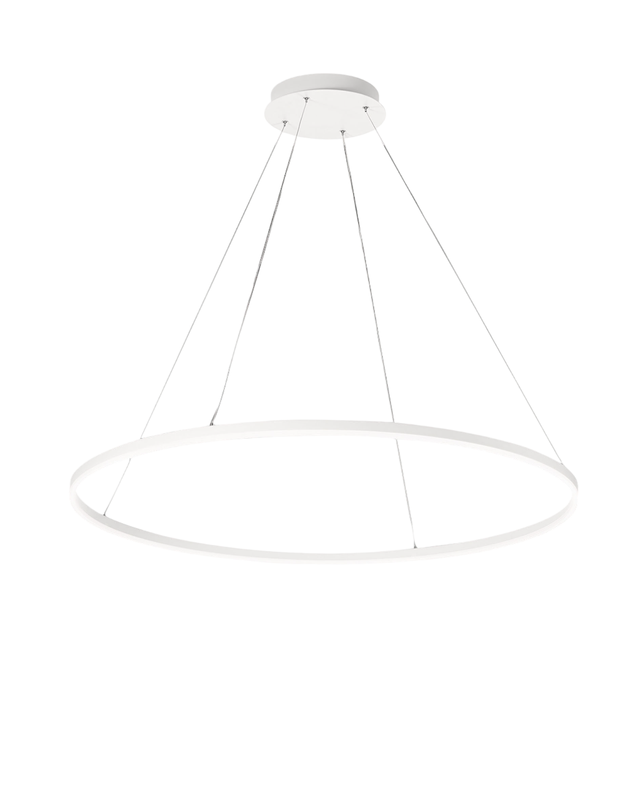Lampa wisząca LED GIOTTO 60W biała 3508-46-102 Fabas Luce