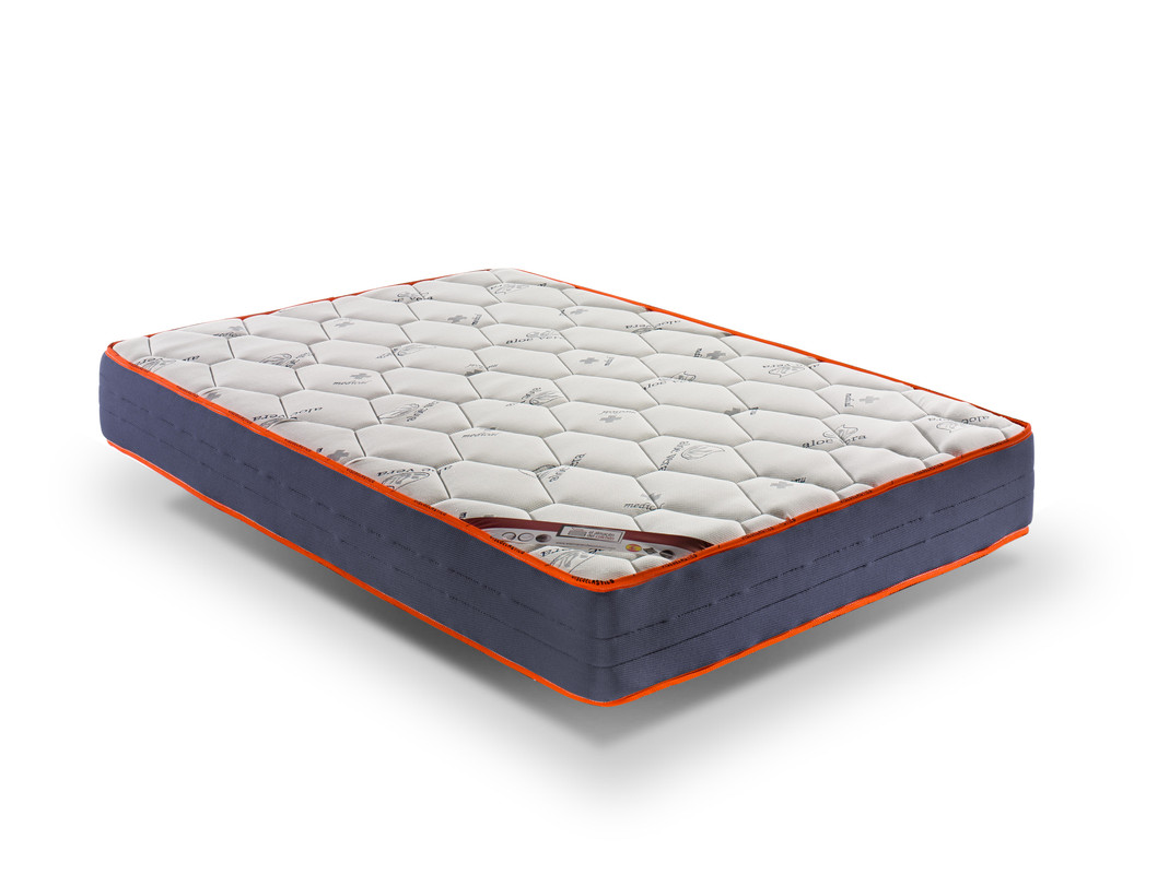 Colchón space 140 x 180, altura 24 cm, espuma hr con viscoelástica y firmeza media alta