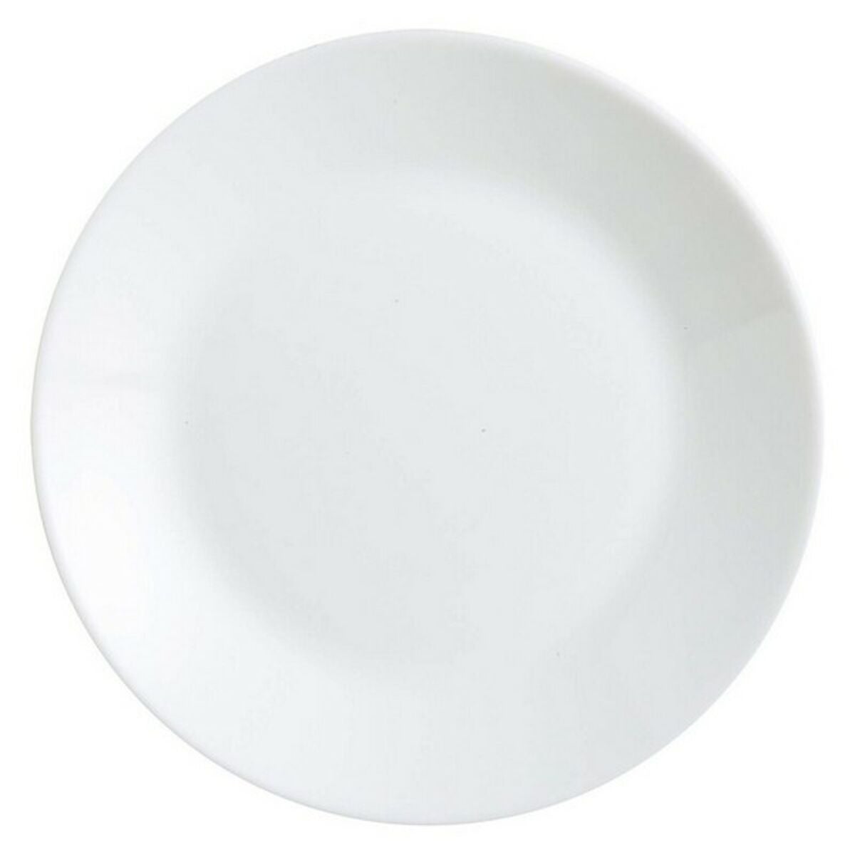 Luminarc Blanco Zelie Caja 12 Platos Postre Opal 18Cm Brillo Fabricado En Francia Reciclable - Imagen 3