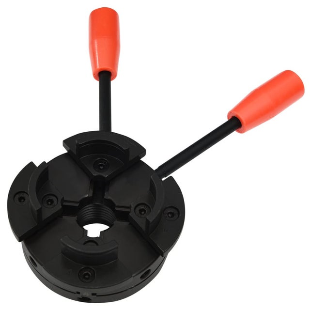 Mandrino Autocentrante 4 Ganasce 80mm - Per Tornio, Fresatrici, Trapani