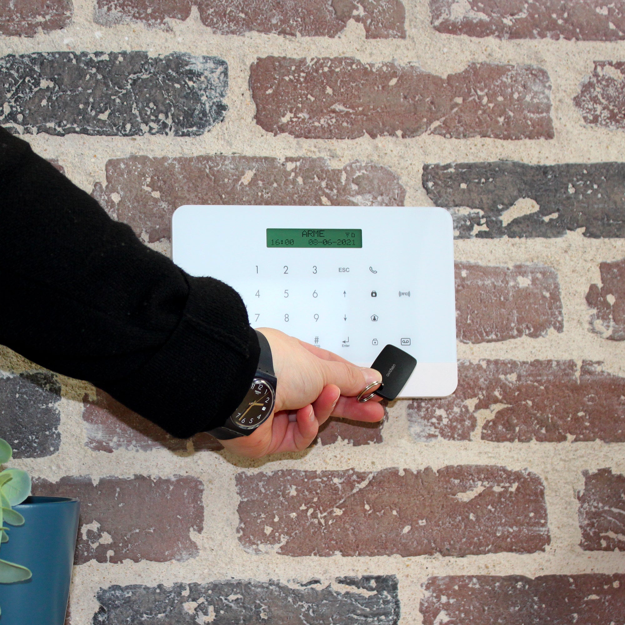 Kit Allarme connesso + telecamera motorizzata connessa +telecamera solare +lampadina RGB E27 connessa - 3