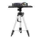 Trépied Vidéo Projecteur UNHO Aluminium – Hauteur 53-138 Cm, Plateau Rotatif, Sac Transport