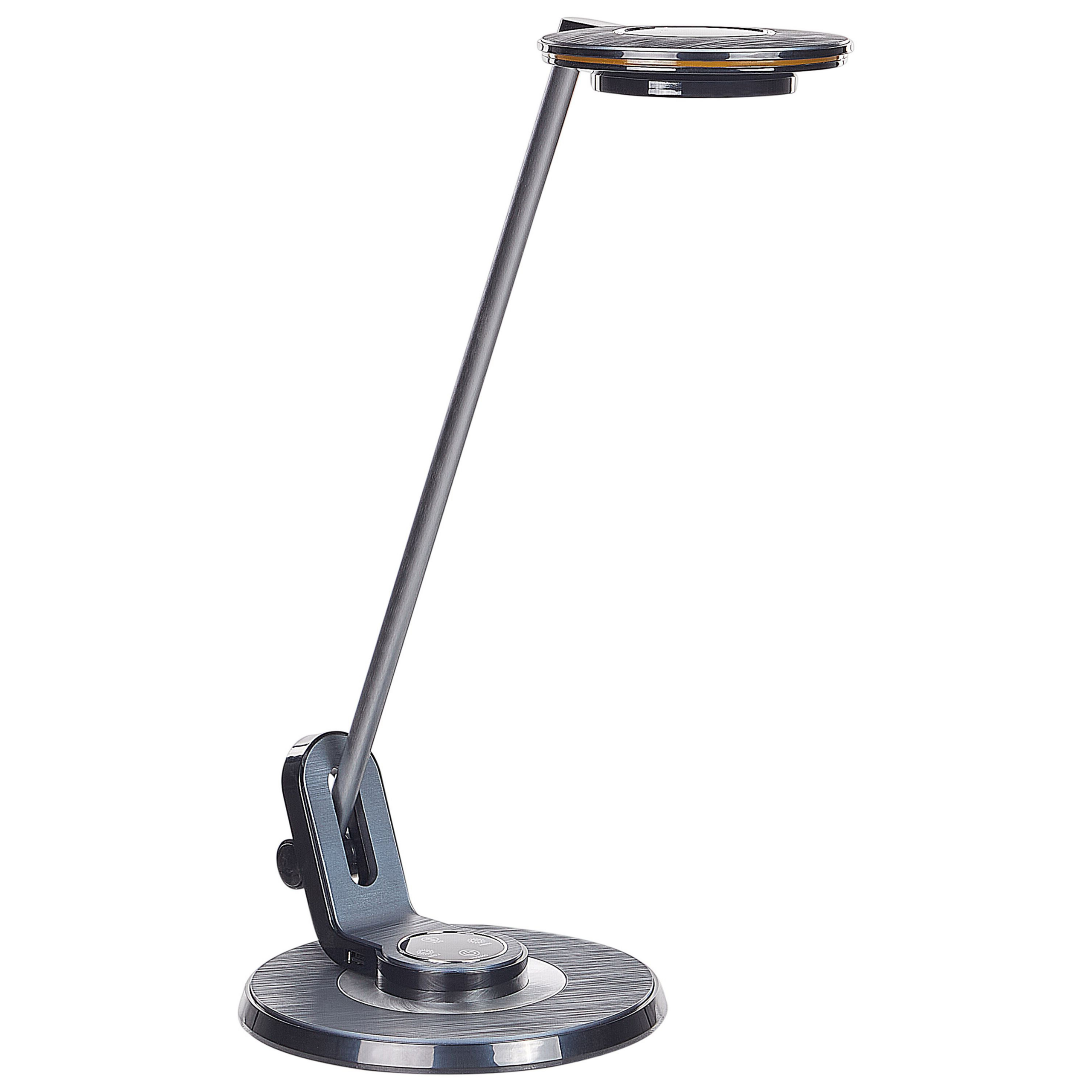 Lampă de birou CORVUS Cu variator de tensiune Metal Negru