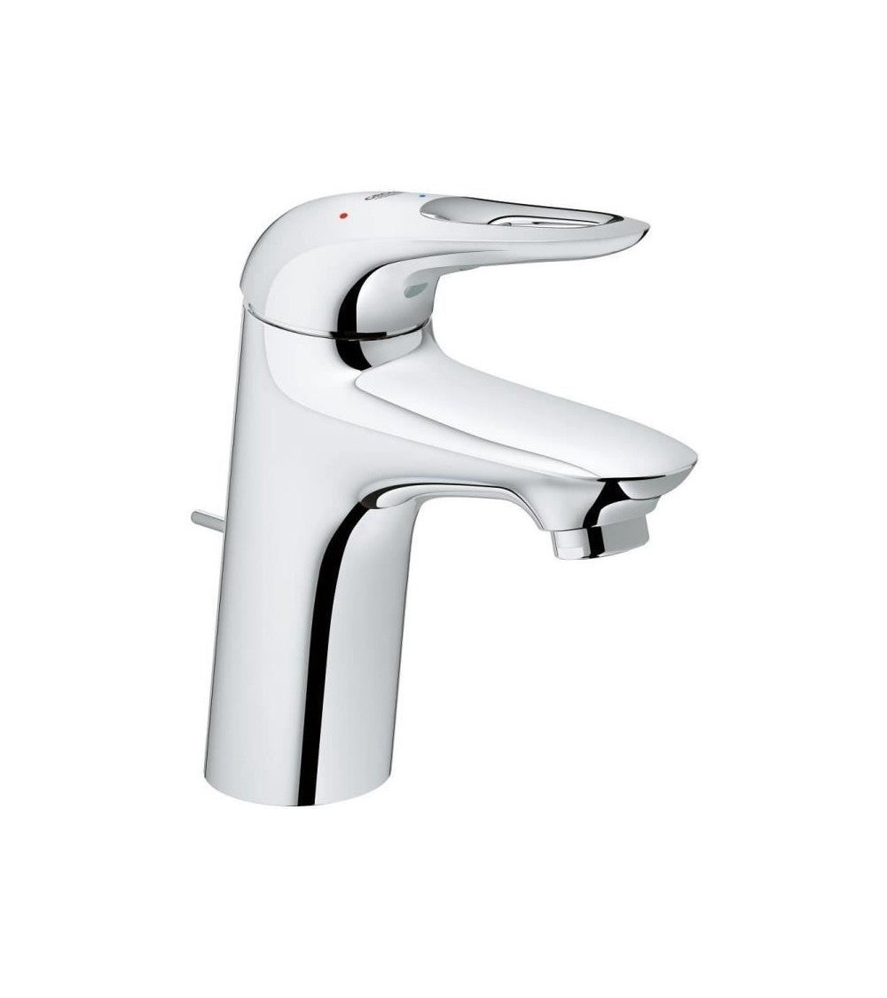 Bateria umywalkowa GROHE jednouchwytowa chromowana z EcoJoy i SilkMove ES