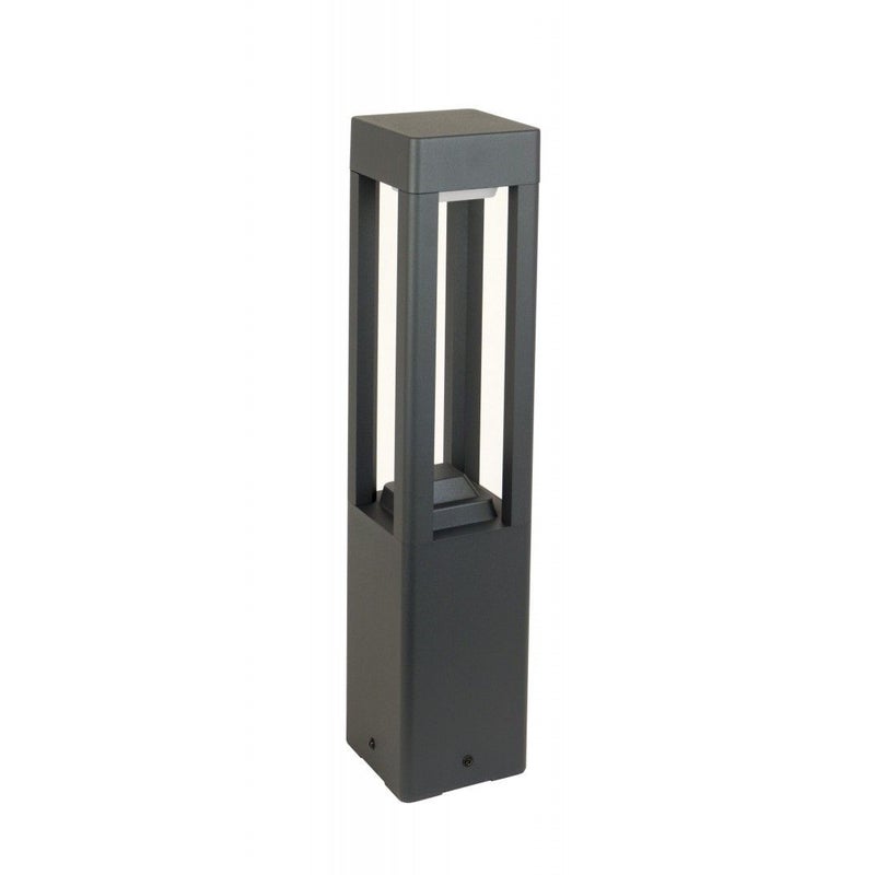 Lampa ogrodowa stojąca Fan ciemnoszara 1xGX53x11W IP54 wym: 50 x 11 x 11 cm aluminium SU-MA