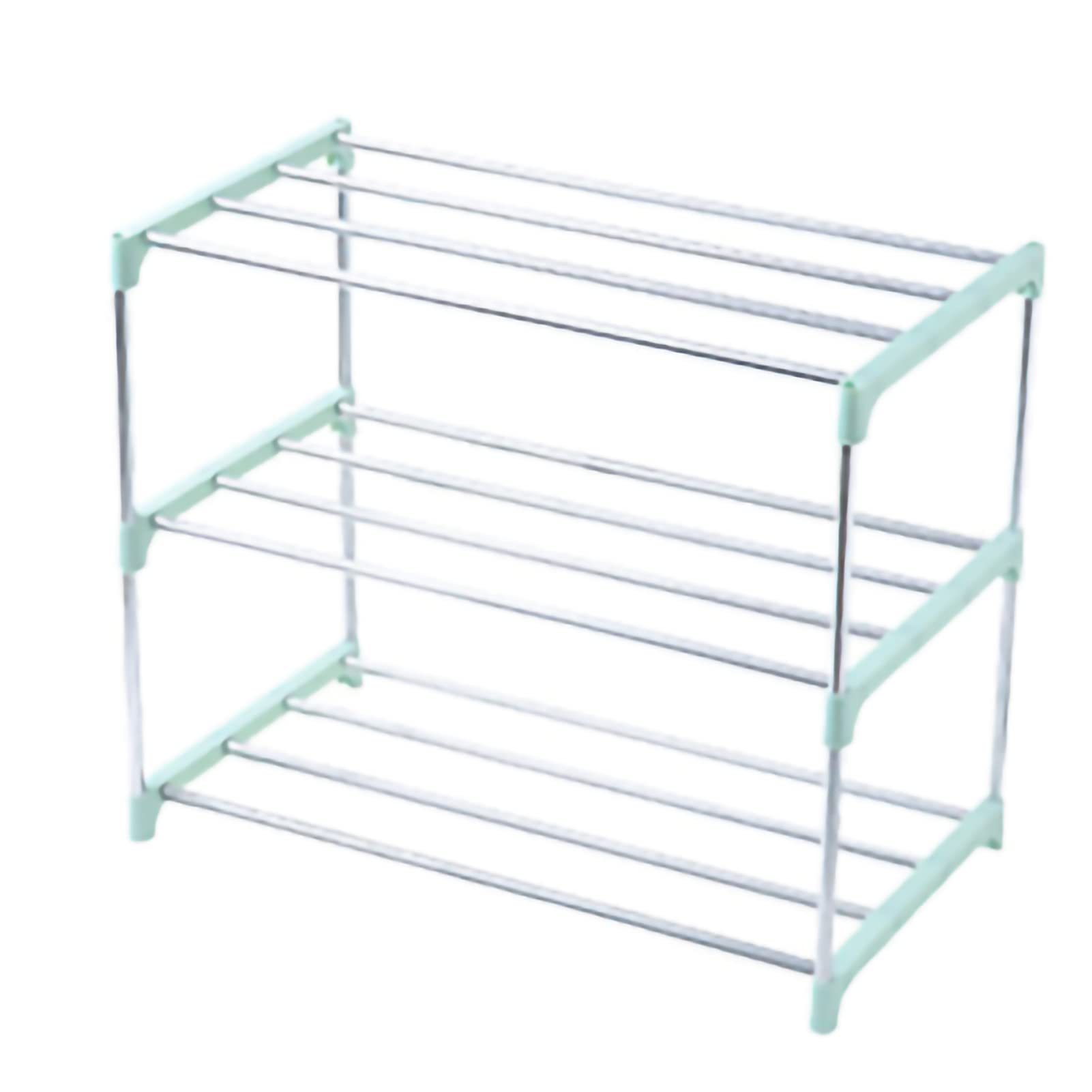 HUOLE Cubes De Rangement Modulaires Avec Portes - Étagère Plastique 44x32x65 Cm Noir