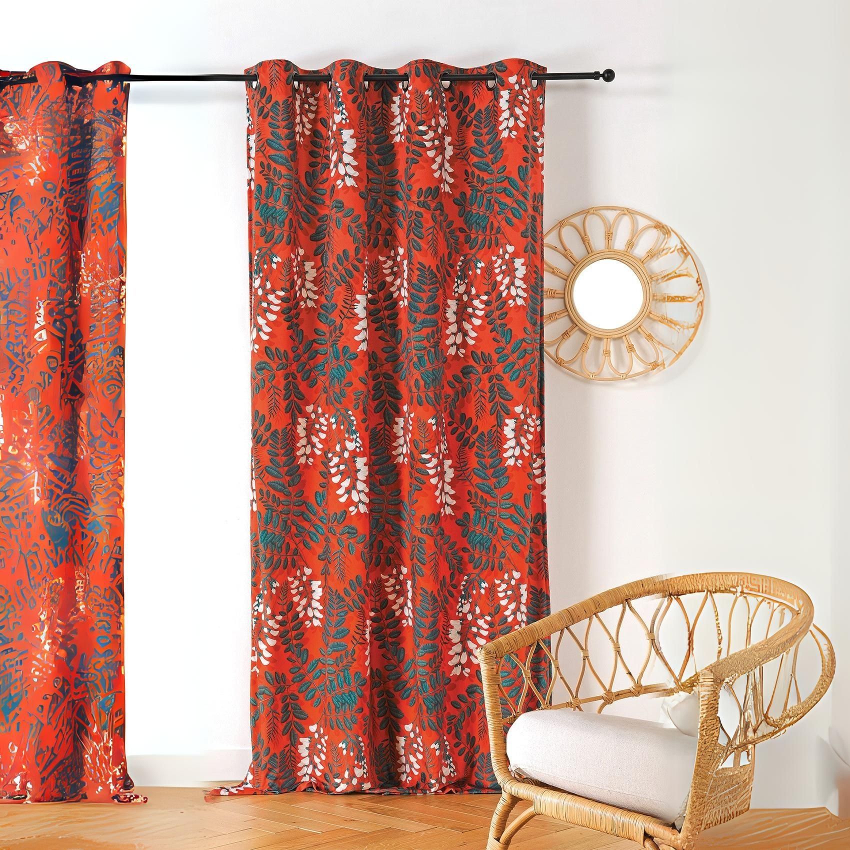 Tissu ameublement au mètre rideau Rouge Empire Or voilage tapisserie P Tissu ameublement au mètre rideau Rouge Empire Or voilage tapisserie P