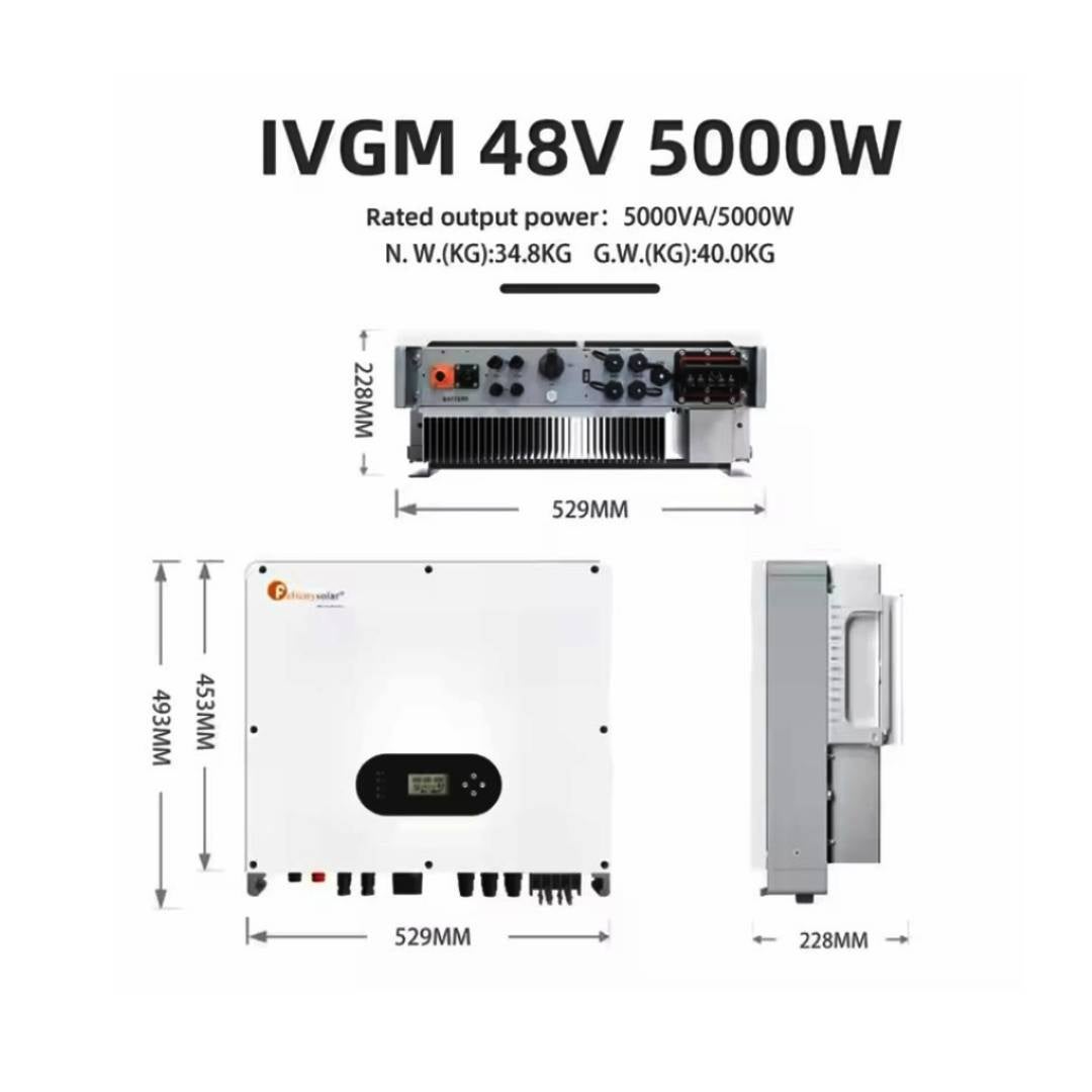 Kit solar de 10 kW com bateria: energia renovável e autonomia total. - 2