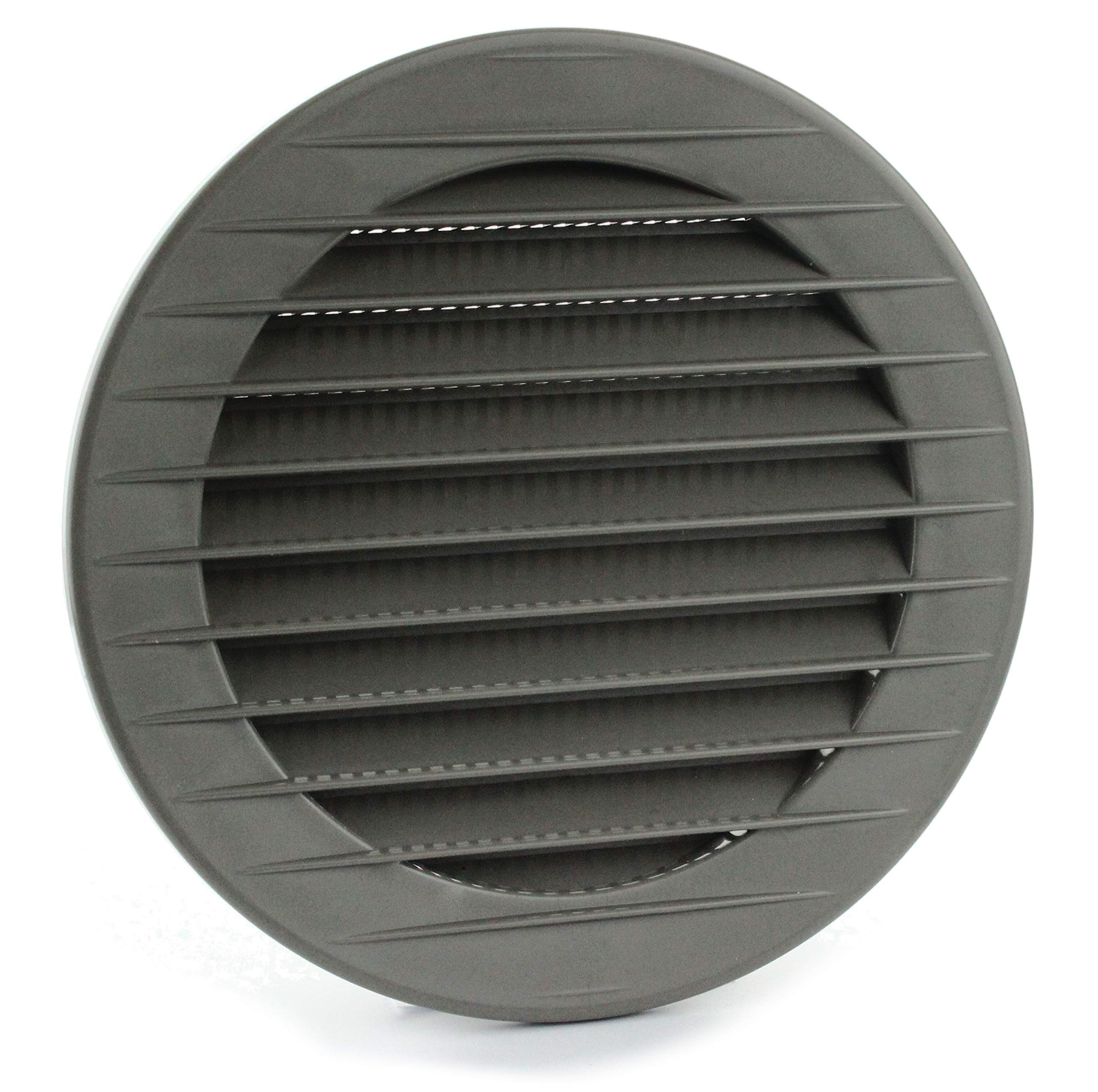 Griglia Di Ventilazione Rotonda, 125 Mm In Acciaio Inox, Zanzariera - Foto 4