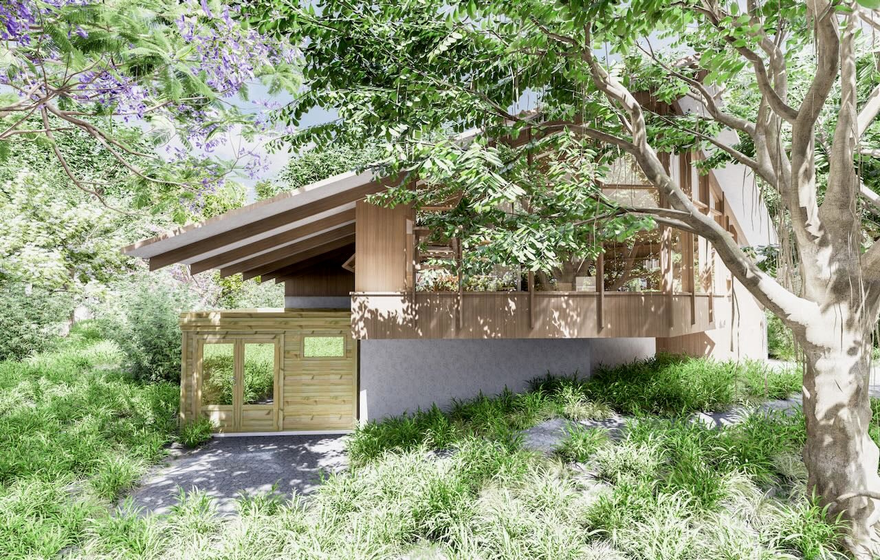 LOCAL TECHNIQUE Porte double Pleine / Fenêtre horizontale - 3