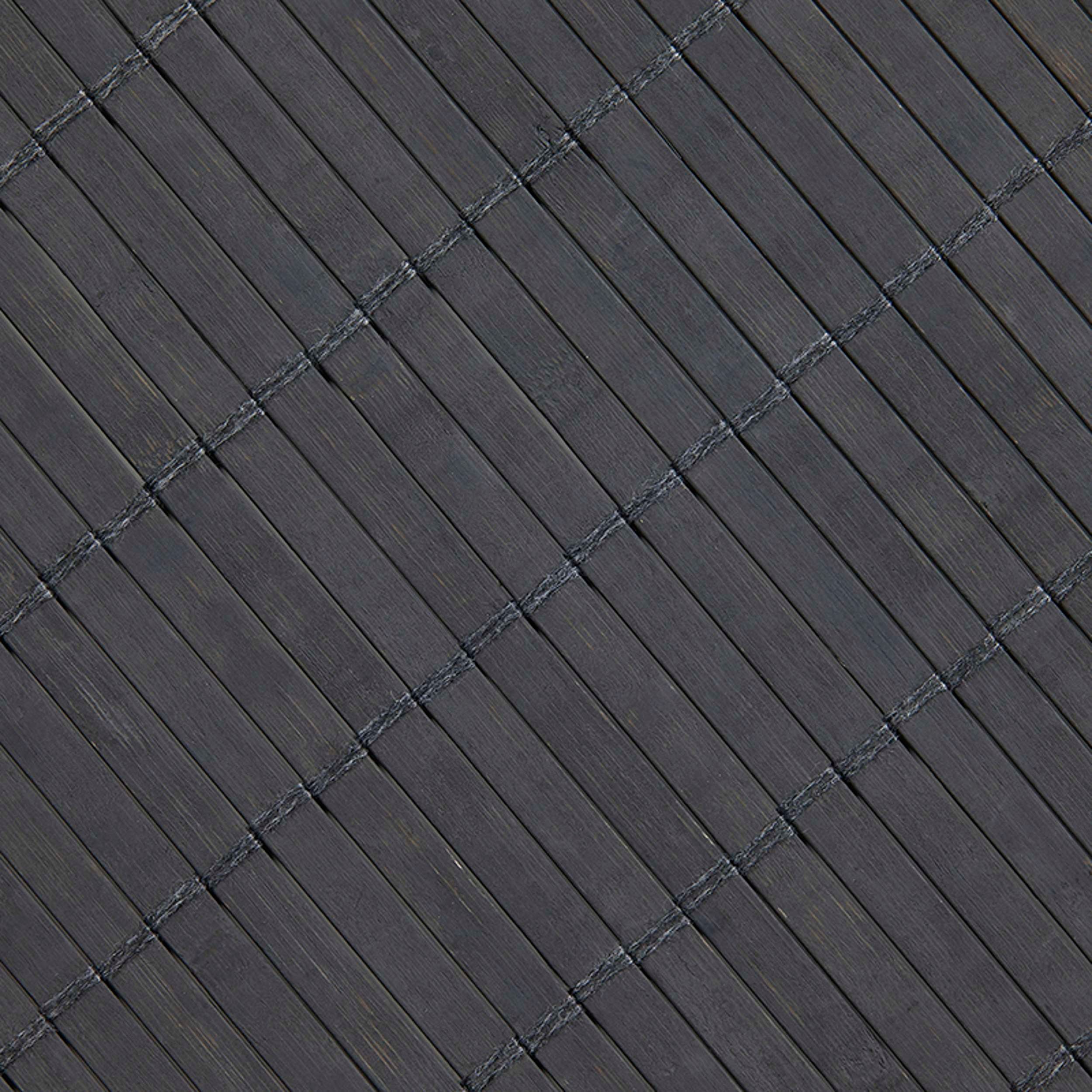 Store enrouleur à lamelles de bambou, store en bambou naturel gris 120 x 175 - 5