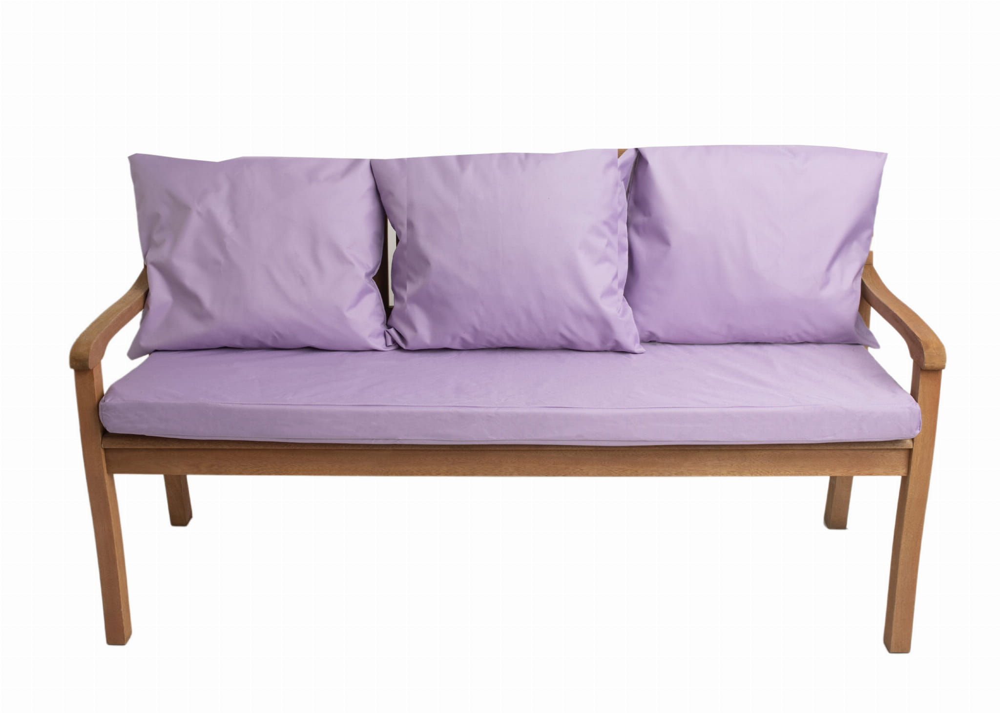 Poduszka ogrodowa na ławkę 150x50x7cm/3x50x56cm Poduszka na ławkę Fioletowa poduszka na meble ogrodowe Wygodne poduszki na sofę 3 osobową balkon